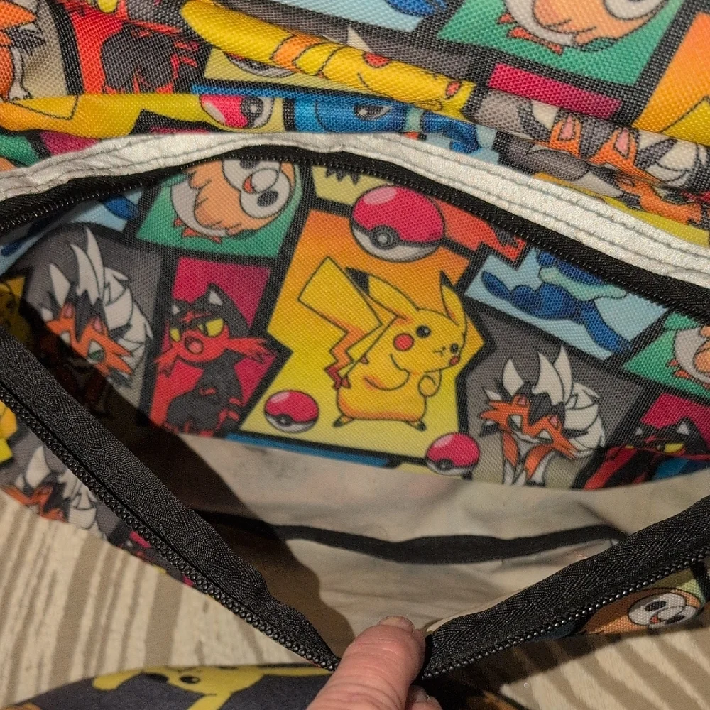 Bioworld Multicolor Pokémon Backpack